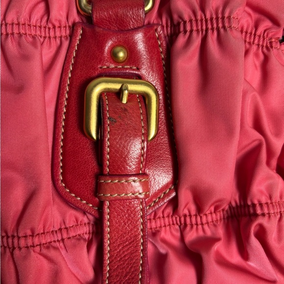 PRADA Hand Bag Nylon 2way Pink Auth 40325 - No Long Strap - Picture 13 of 15